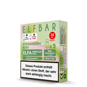 2er Pack Elfbar ELFA CP Prefilled Pod - Strawberry Kiwi