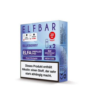 2er Pack Elfbar ELFA CP Prefilled Pod - Blueberry