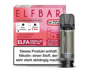 2er Pack Elfbar ELFA CP Prefilled Pod - STRAWBERRY...