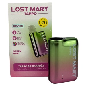 Lost Mary Tappo Basisgerät in Green Pink