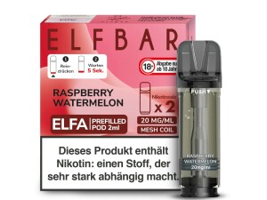 2er Pack Elfbar ELFA CP Prefilled Pod - Raspberry...