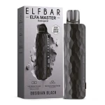Elfbar ELFA MASTER Screen, Basisgerät in Black Stein Limited Edition (hammered finish), 9-18 Watt