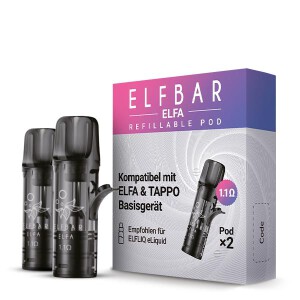 Elfbar ELFA Leer Pod - 1.1 Ohm - zum wiederbefüllen...