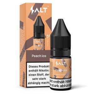 SALT Liquid 10ml - Peach Ice zum nachfüllen
