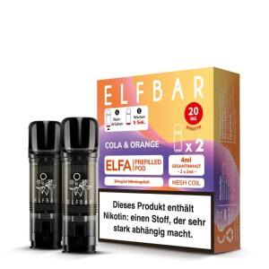2er Pack Elfbar ELFA CP Prefilled Pod - Cola & Orange