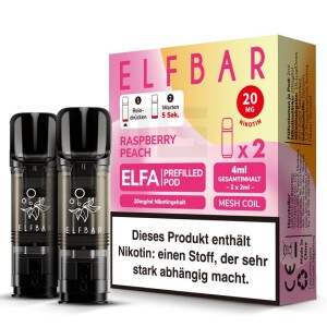 2er Pack Elfbar ELFA CP Prefilled Pod - Raspberry Peach