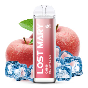 Lost Mary QM600 CP Einweg E-Zigarette - Red Apple Ice,...